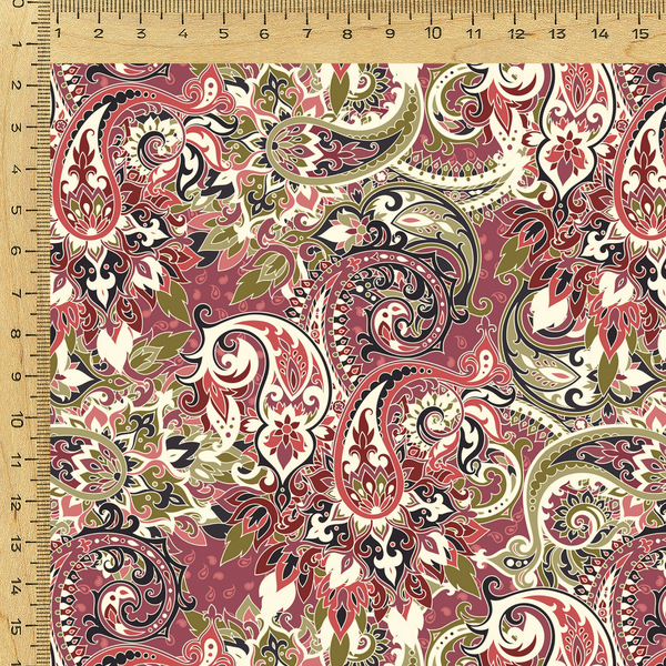 Vintage Floral Printed Fabric Material Floral Satin Gerogette Grey