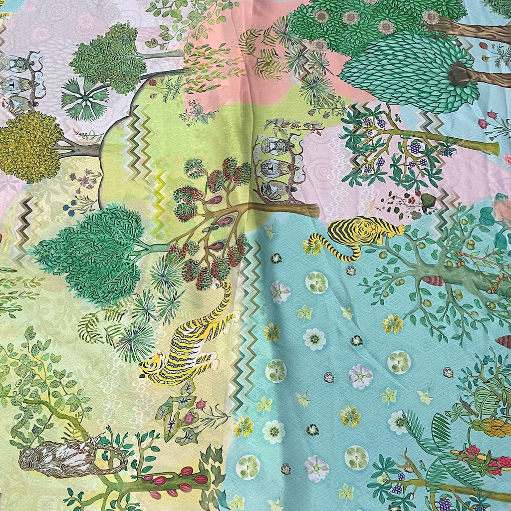 Jungle Theme Print with Tiger OM RH 19