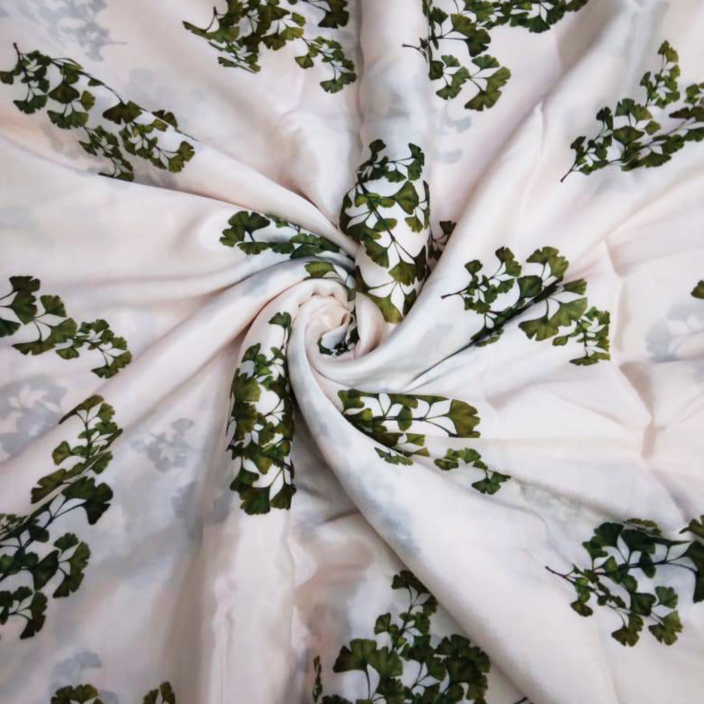 Garden Serenade: Pure Muslin's Floral Botanical Bliss