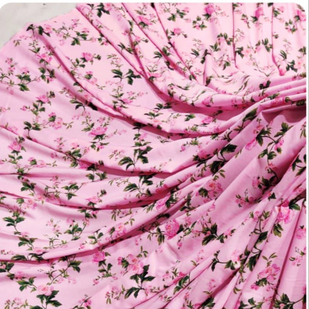 Enchanting Florals: Modal Satin - Perfect for Floral Patterns