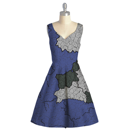 Captivating Abstractions: Satin Georgette - Express Your Style with Abstract Patterns