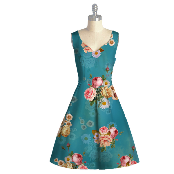 Whispering Blooms: Floral Patterns on Modal Satin