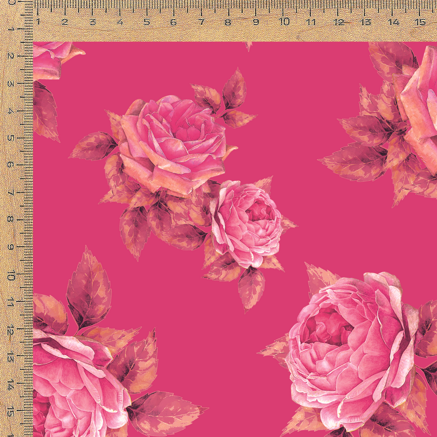 Modal Satin: Experience the Timeless Beauty of Floral Rose Patterns in Luxurious Comfort