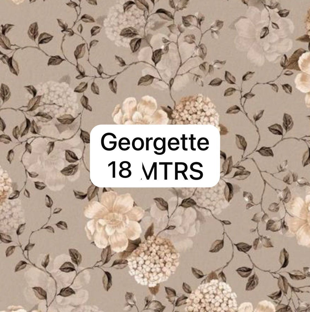 Georgette Floral Pattern Print Pooja OM PS 320