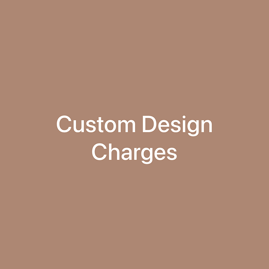 Design Charges for Custom Prints