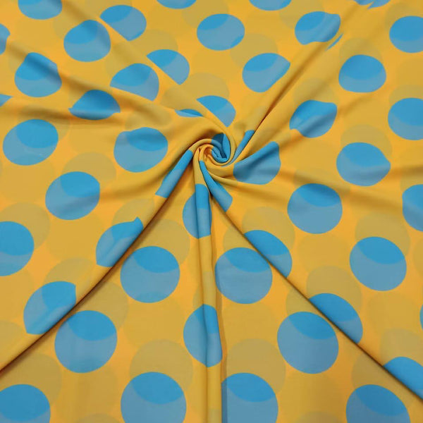 Polka Dot Print Big Size on Georgette SS 749