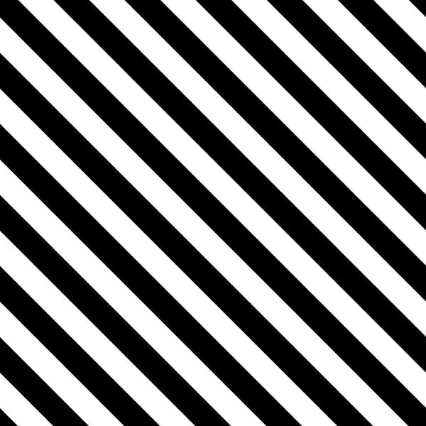 Diagonal Stripes Print in Black & White Pure Cotton Poplin OM PK 250