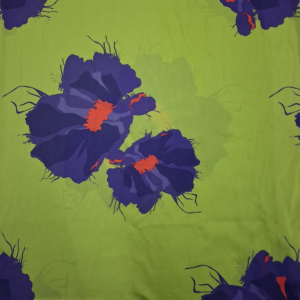 Abstract Big Floral Print om Muslin OM SS 593