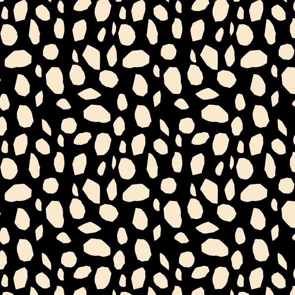 Black & White Diamond Print on Satin Georgette TK 365