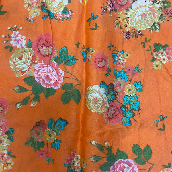 Sabya Small Floral Print on Pure Modal Satin OM SS 299