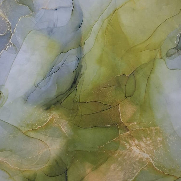 Marble Print in Satin Georgette Fabric OM SS 619