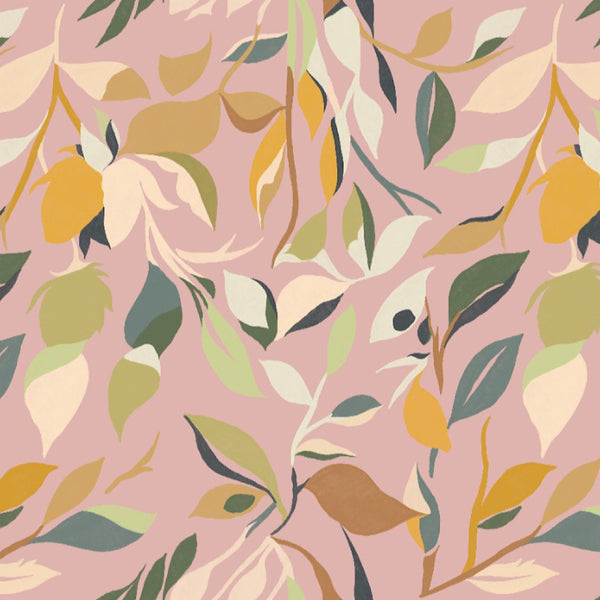 Yam Floral Print on Pure Viscose Muslin