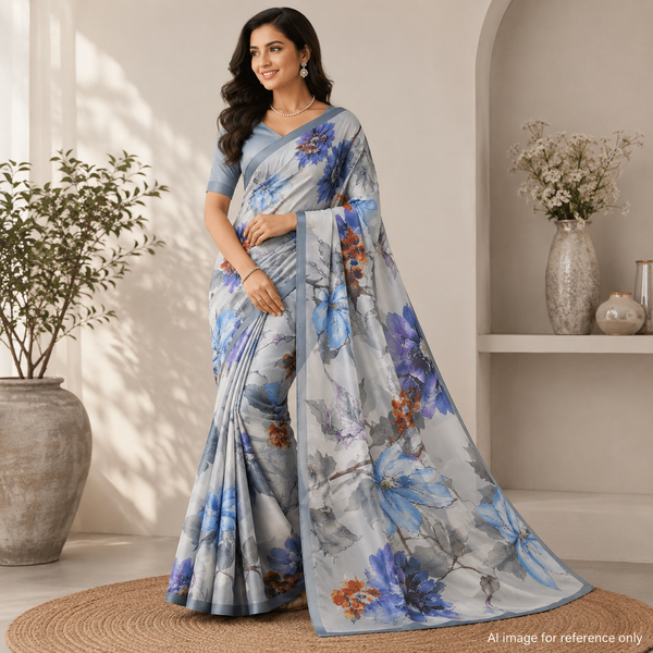 Satin Georgette Elegance: OM Fabs Collection OM  PK 1294 C2