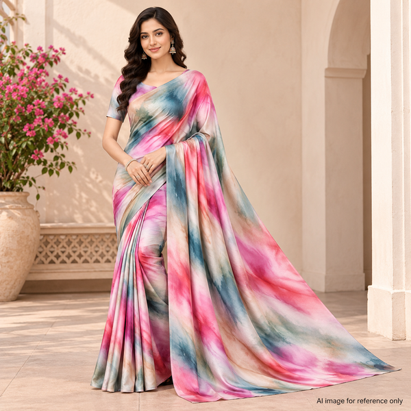 Elevate Your Creations with OM Fabs' Exquisite Textiles: A Fusion of 100% Polyester and Viscose, Crafted in India, Unveiling the Latest Designs OM PK 1434 C1