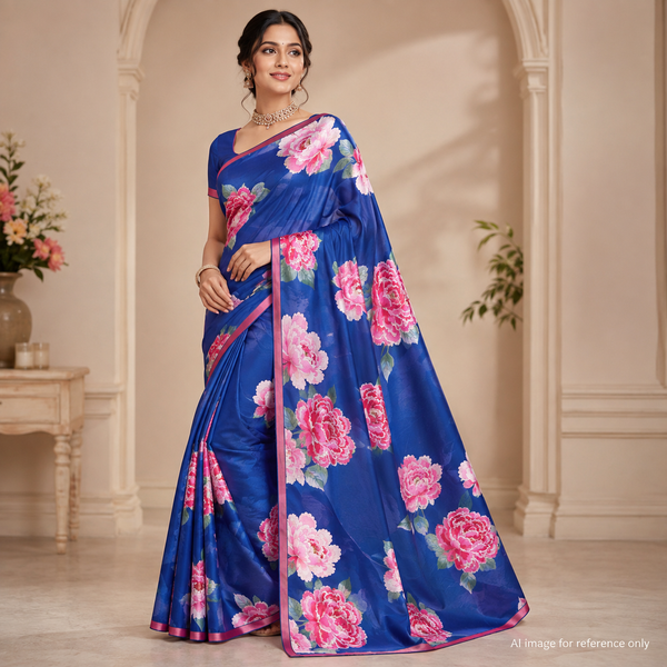 Elevate Your Style with OM Fabs' Satin Georgette Extravaganza - Crafted in India with Unparalleled Elegance