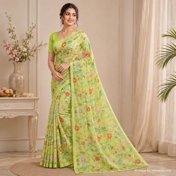 Opulent Satin Georgette Fabrics by OM Fabs: Crafted to Perfection in India OM SS 751 C2