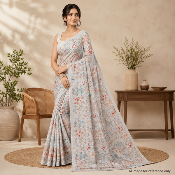 OM Fabs' Opulent Collection of 100% Polyester Satin Georgette Fabric: Meticulously Handcrafted in India under the Illustrious OM PRINTS Brand, Elevating Your Creations with the Timeless Elegance of Satin Georgette OM SS 181 C1