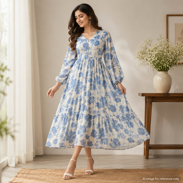 Elevate Your Elegance with OM Fabs' Satin Georgette Masterpiece - Crafted in India with Unparalleled Luxury