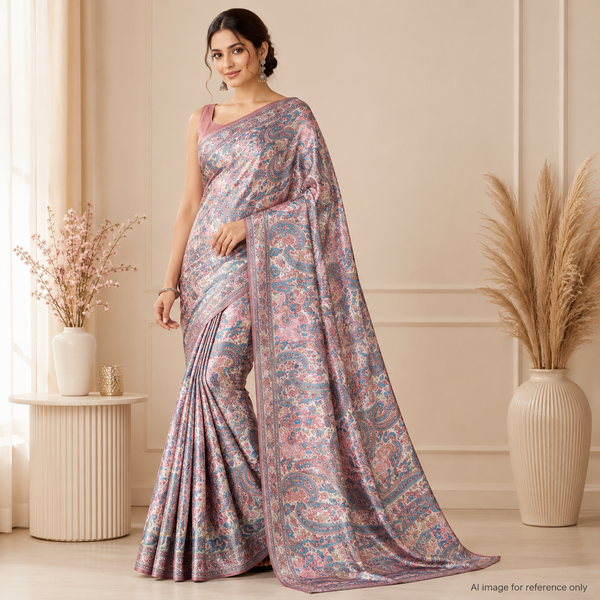 Elegance Redefined: OM Fabs' Satin Georgette Collection OM SS 152 C1