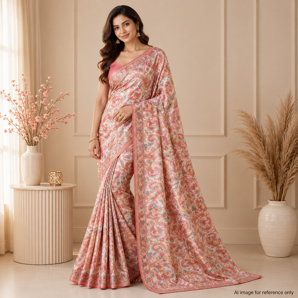 Timeless Elegance: OM Fabs' Satin Georgette Collection OM SS  158 C1