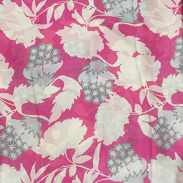English Abstract Plus Floral Double colour Print OM PK 1425