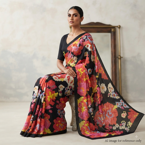 Harmonizing Artistry and Luxury: OM Fabs' Exclusive Collection of 100% Polyester and Viscose Fabrics, Meticulously Crafted in the Heart of India OM SG 05 C1
