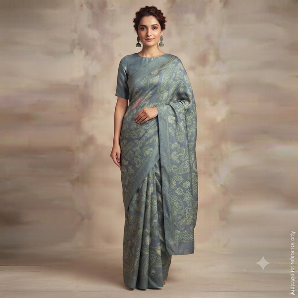 Opulent Satin Georgette Collection by OM Fabs: Crafted in India, 100% Polyester Luxury OM PK 1350 C2