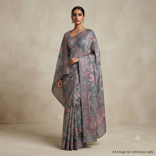 Elegance Redefined: Traditional Georgette Fabric Collection by OM Fabs OM SS 138 C2
