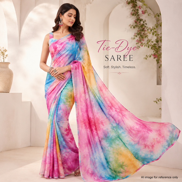 Elegance Meets Tradition: Multicolor Traditional Pattern Digital Printed Fabrics by OM Fabs OM SS 852
