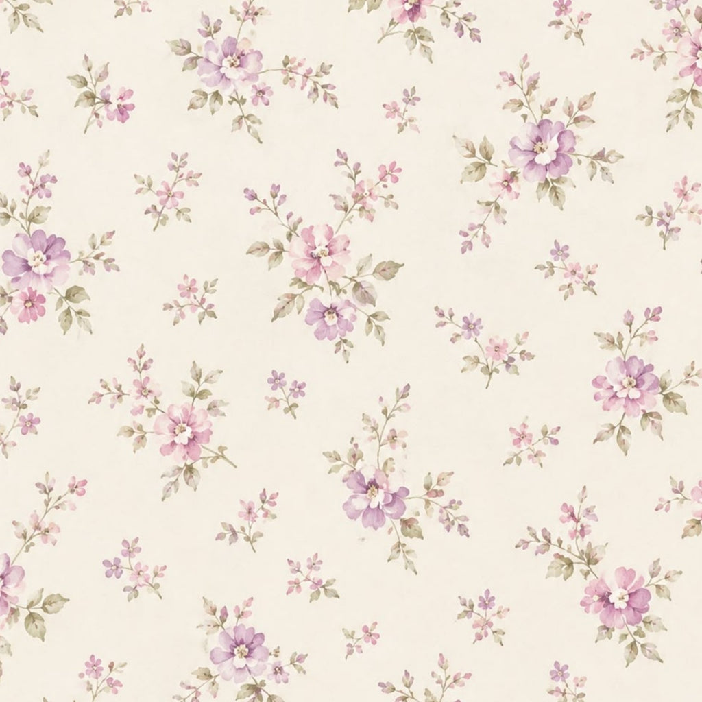 Floral Print design with Off White base  colour OM PS 479 C1