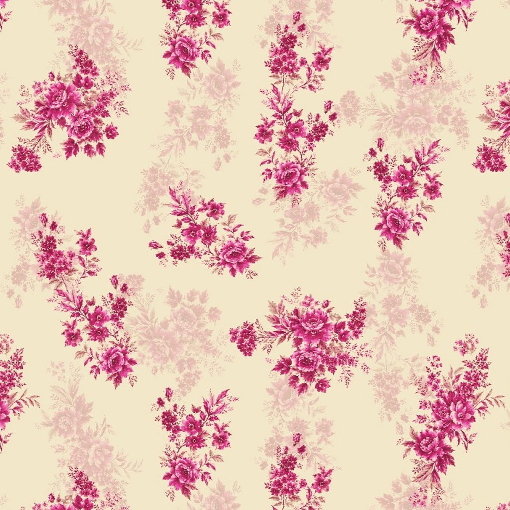 Gazal Gupta Floral Print design Fabric Pure Silk  OM SG 262 C1