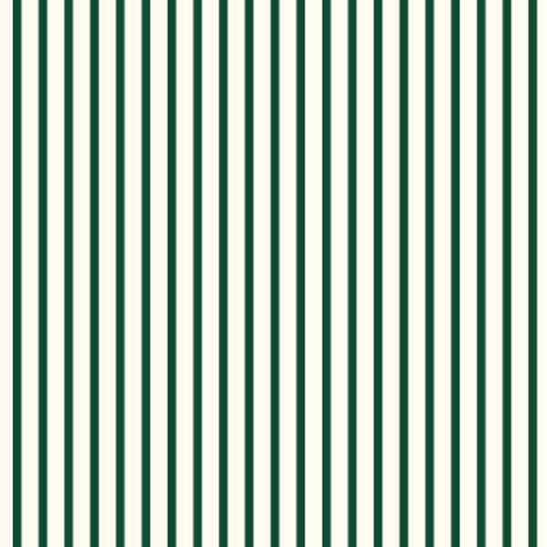 White & Green Stripes Print on Pure Cotton Poplin OM TK 568 BOTTOM - B C1