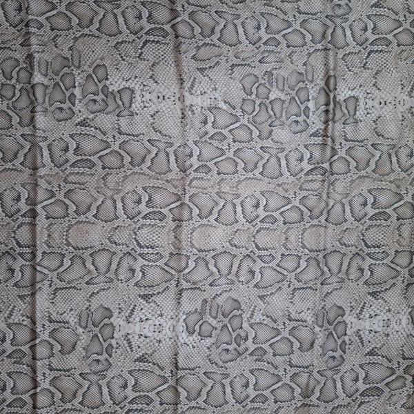 Animal Skin Print Design on Armani Satin Fabric TK 527 C1