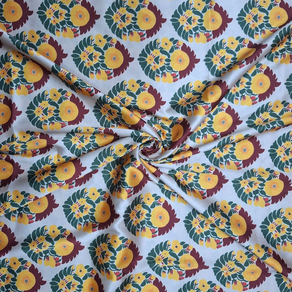 Buti print design with Ivory base colour OM SG 269 C1