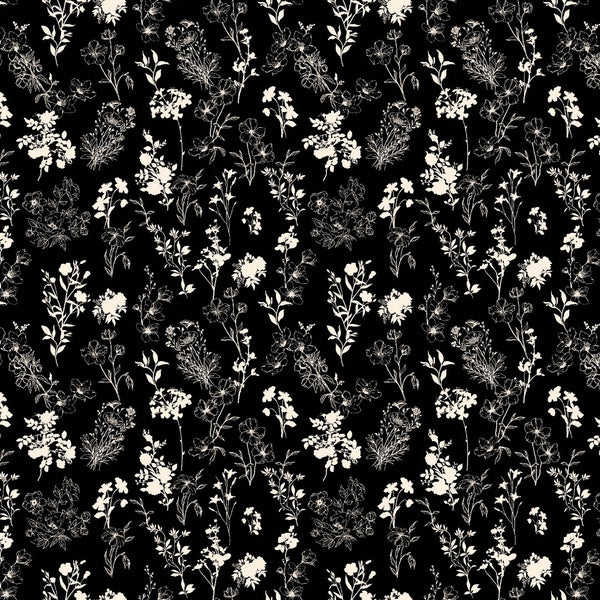 Floral Splendor: Multicolor Digital Printed Fabrics on Premium Satin Georgette, Soft Organza, and More by OM Fabs OM TK 232 C2