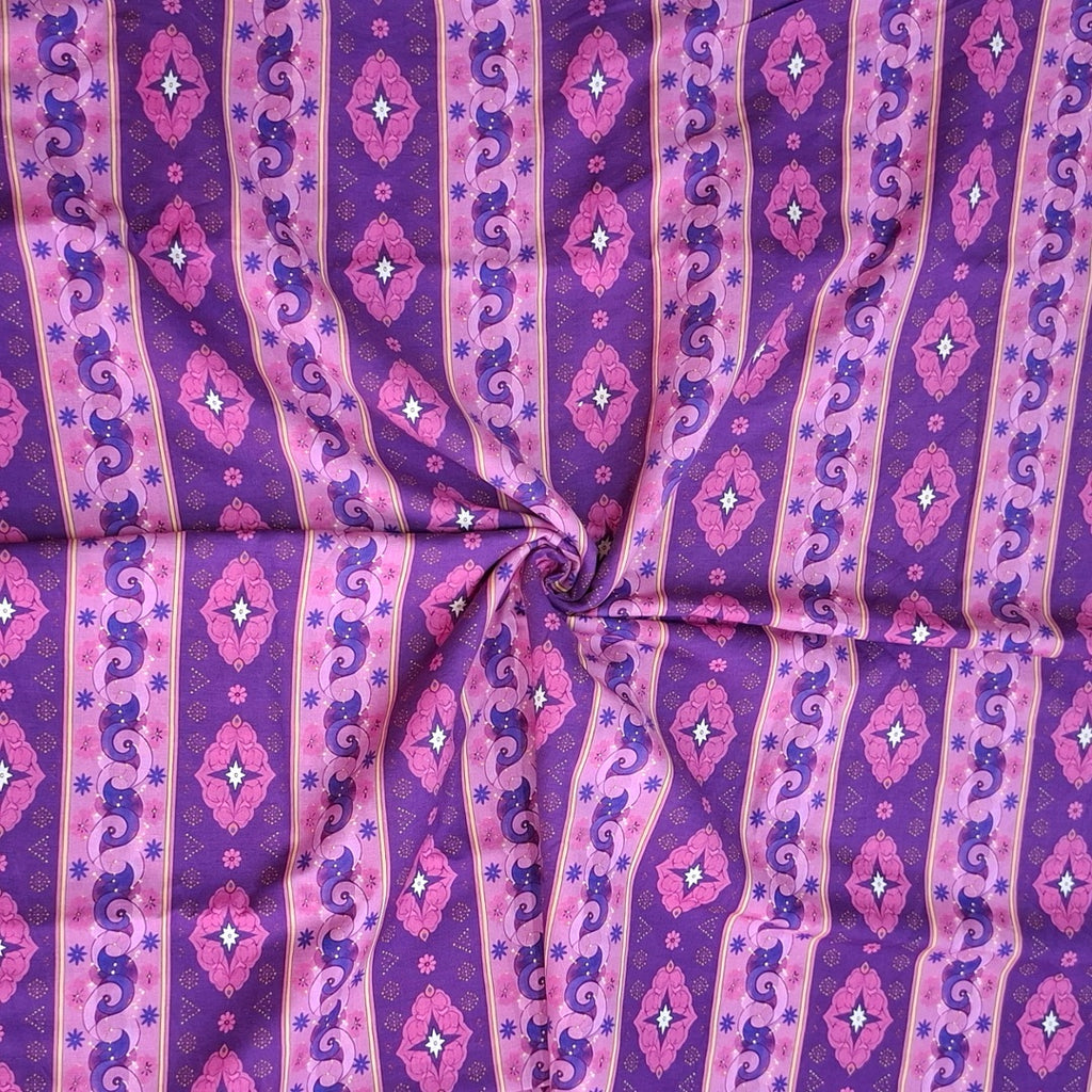 Abstract with stripe print design with violet colour OM PS 457 C1
