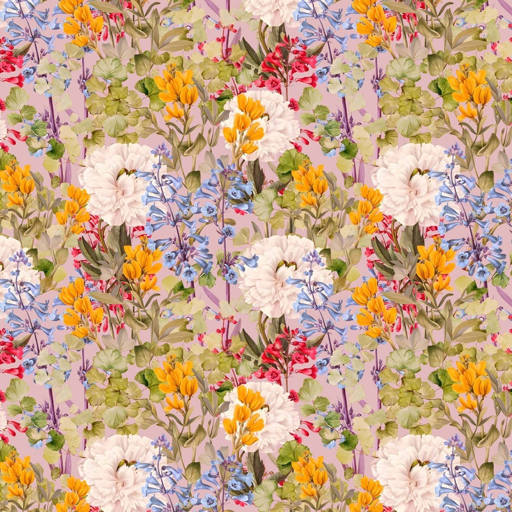 Floral Print design with Beige base colour OM PS 488 C1