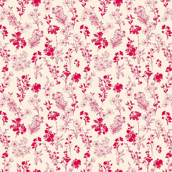 Elevate Your Creativity with OM Fabs' Multicolor Floral Digital Printed Fabrics OM TK 232 C6