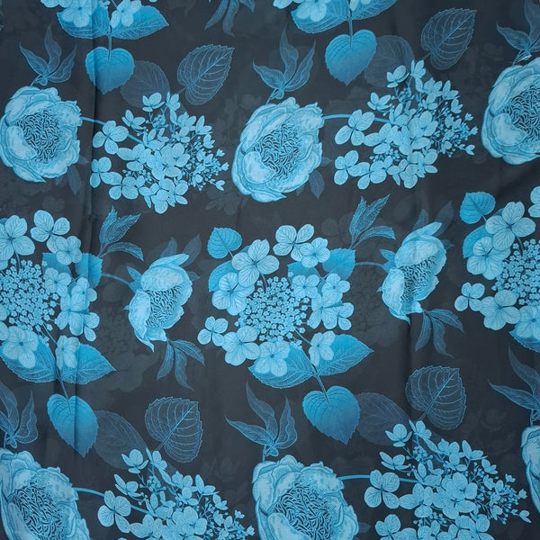 Floral Print design Black  with Gray OM PS 419 C1