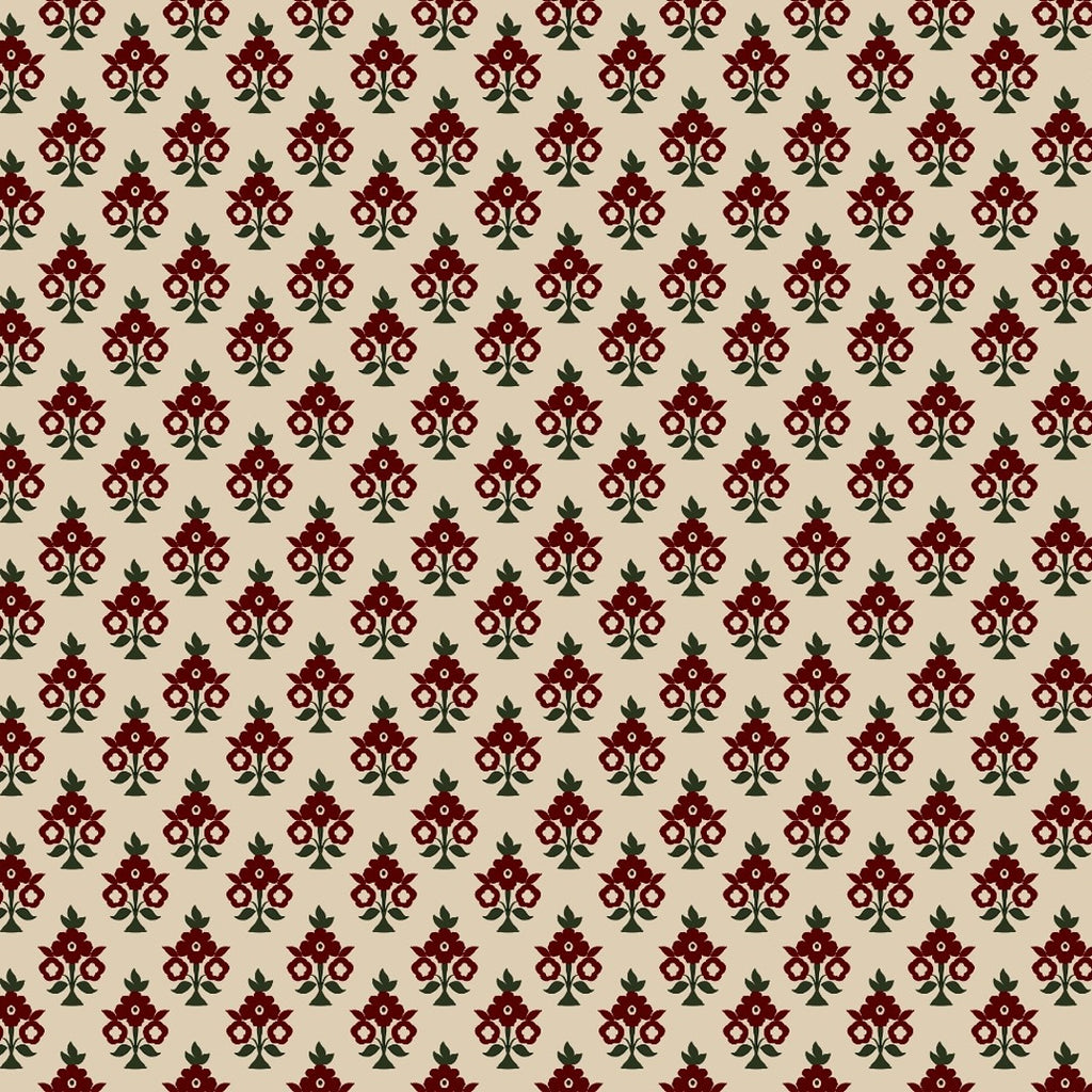 Buti print design with Ivory base colour OM SG 270 C1