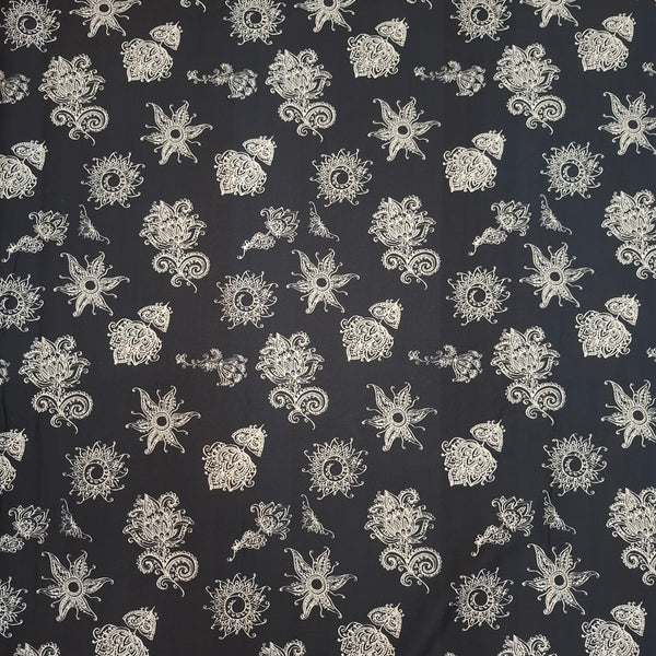 Dhruv Paisley Motif Print on Pure Cotton Denim OM PS 400