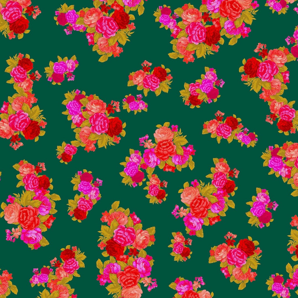Floral Print design with Green base colour OM PK 1374 C3
