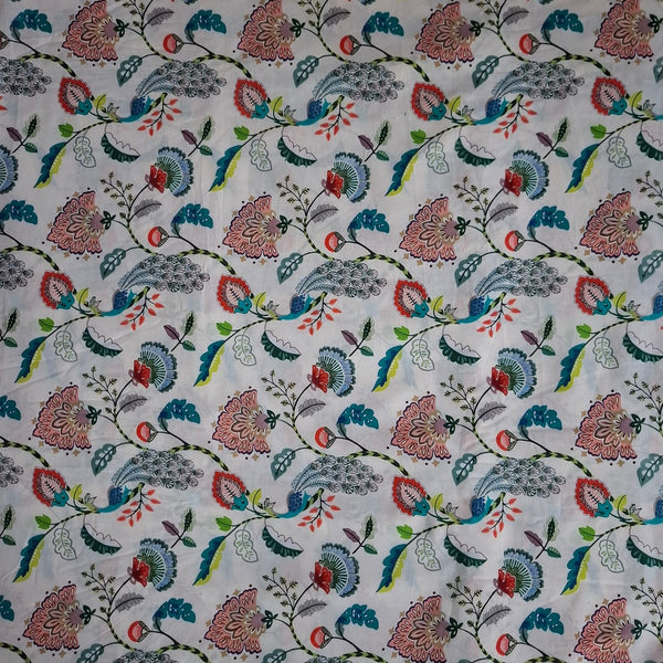 Floral Print design with Beige base colour OM PS 473 C1