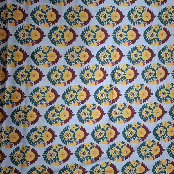 Buti print design with Ivory base colour OM SG 269 C1
