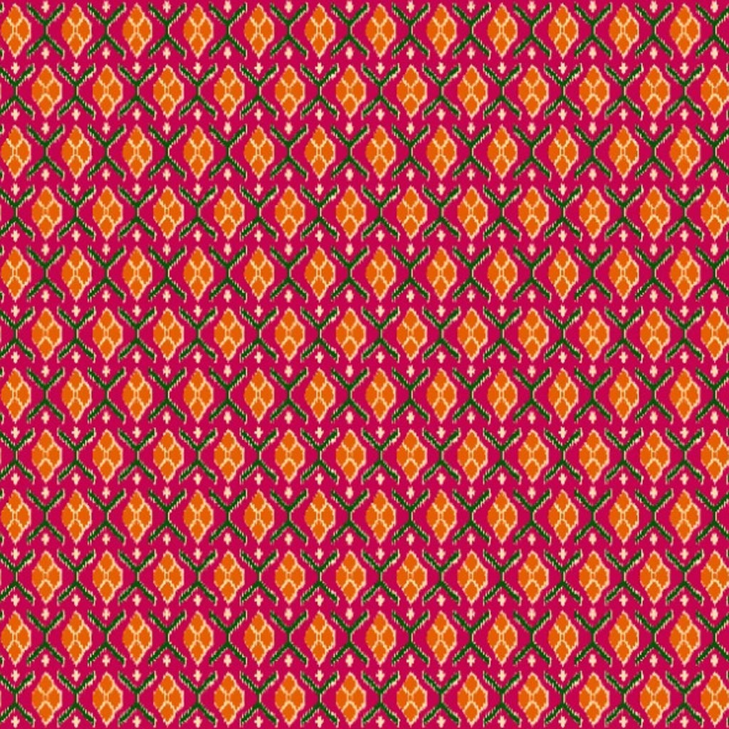 Patola Print design with Red base colou OM DW 112 C1