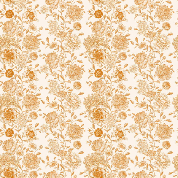 English Floral Print on Pure Cotton Poplin OM SS 199 C4