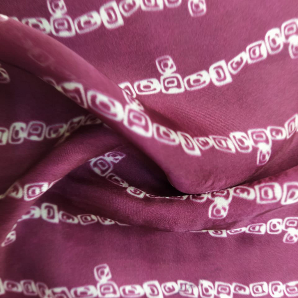 Bandhini Printed Fabric Material Bandhini Satin Georgette Yellow