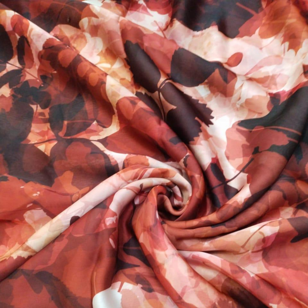 Unveil the Artistry: MultiColor Abstract Digital Printed Fabrics by OM Fabs