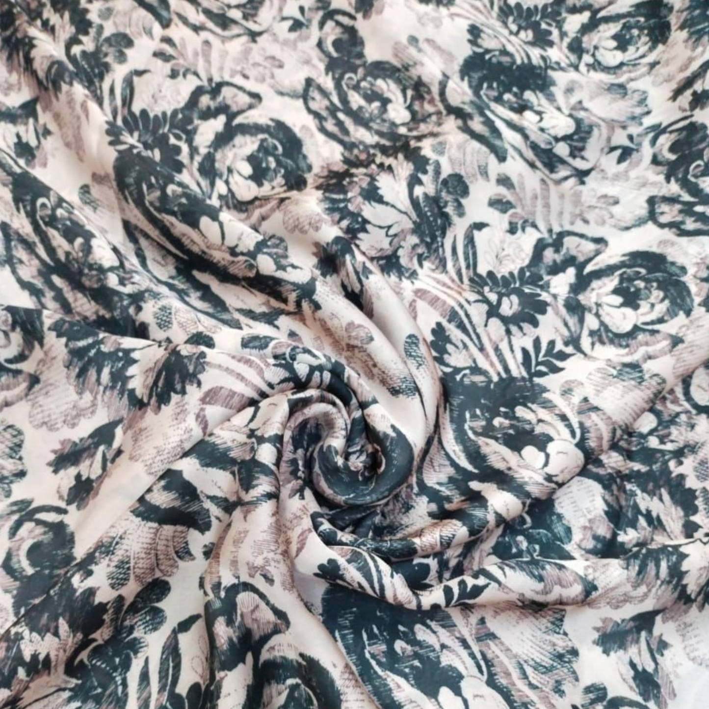 Floral OM Fabs: A Symphony of Satin Georgette and More